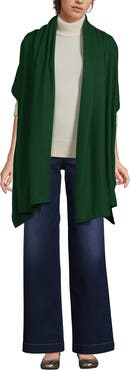 Lands' End CashTouch Shawl Wrap