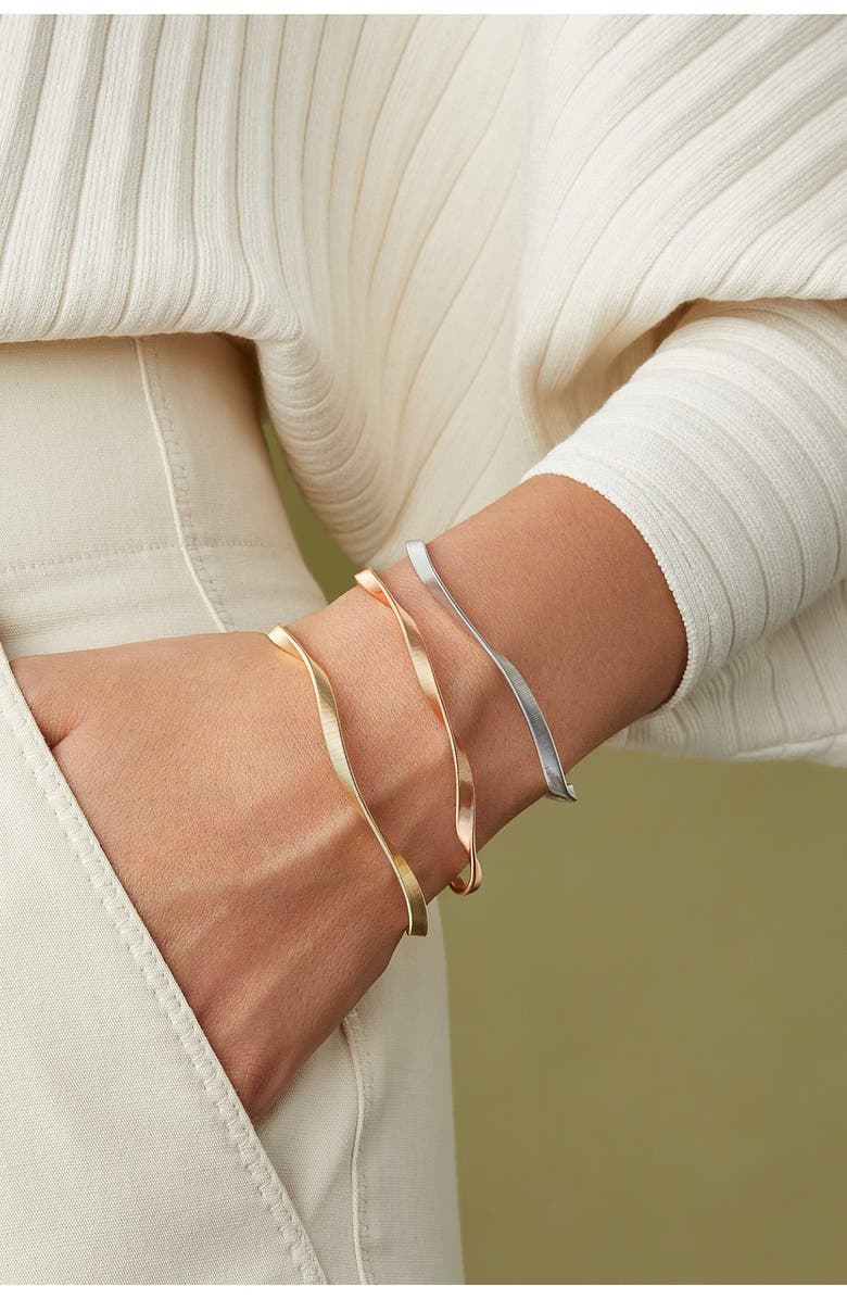 Marco Bicego Marrakech 18K Yellow Gold Twisted Supreme Bracelet, Alternate, color, 