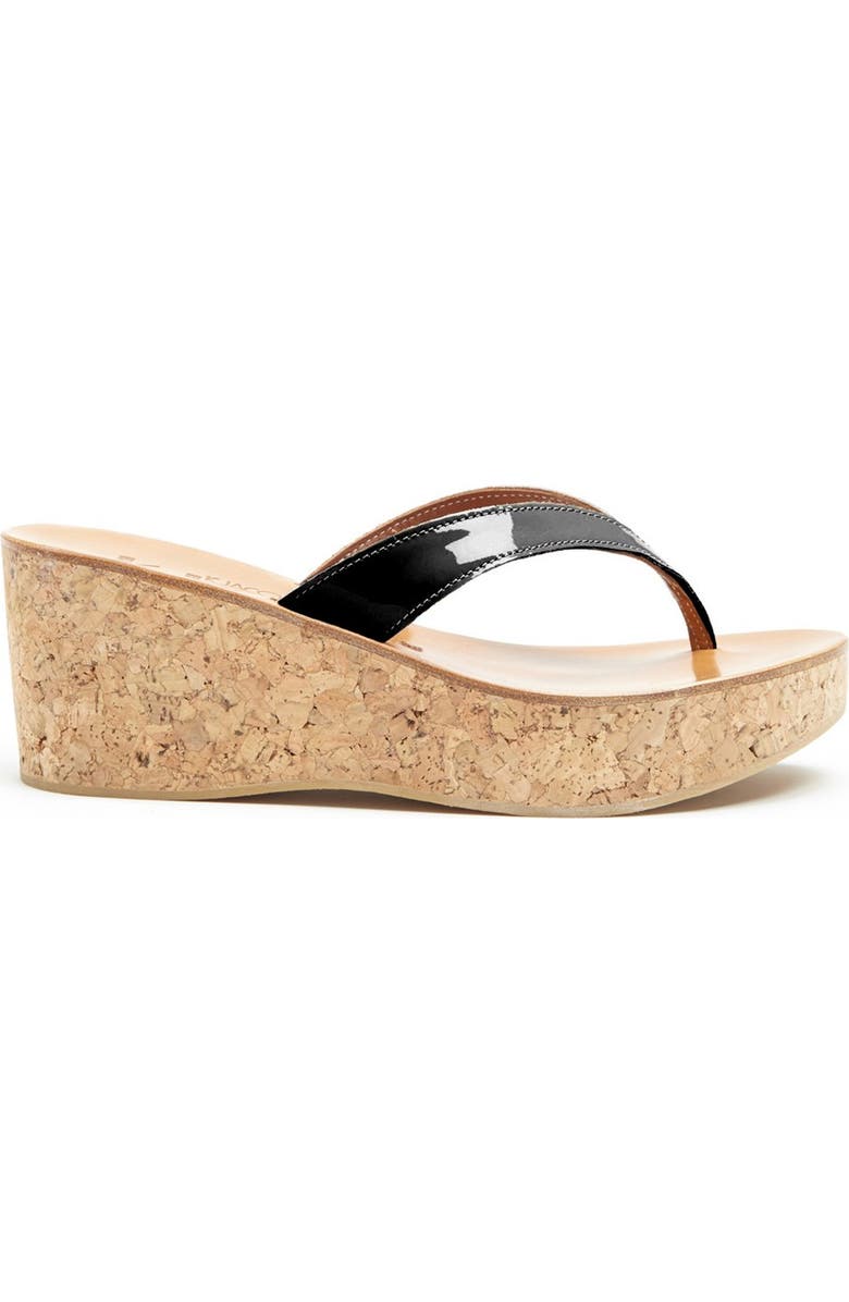 K.Jacques St. Tropez 'Diorite' Wedge Sandal, Alternate, color,