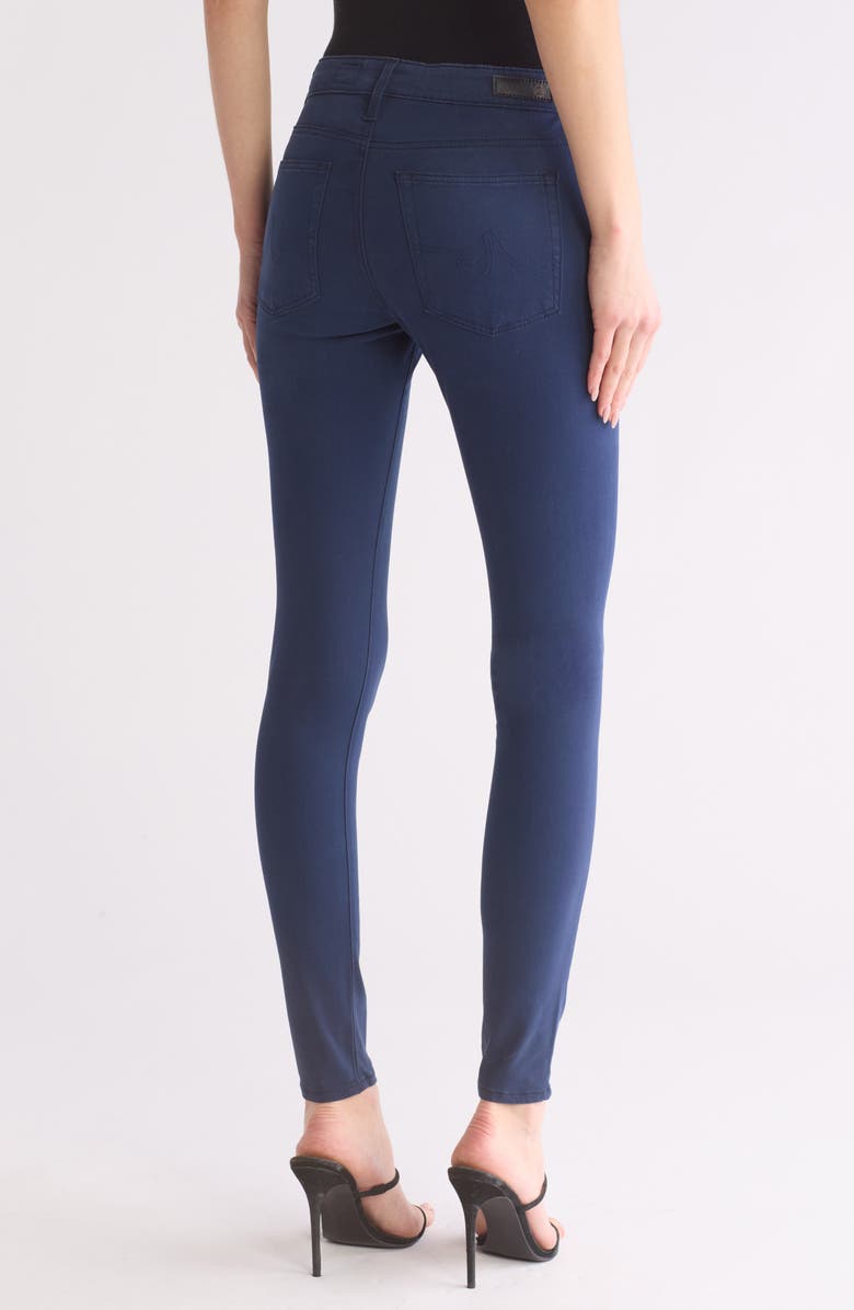 AG Farrah High Waist Coated Skinny Jeans, Alternate, color, Midnight Berlin