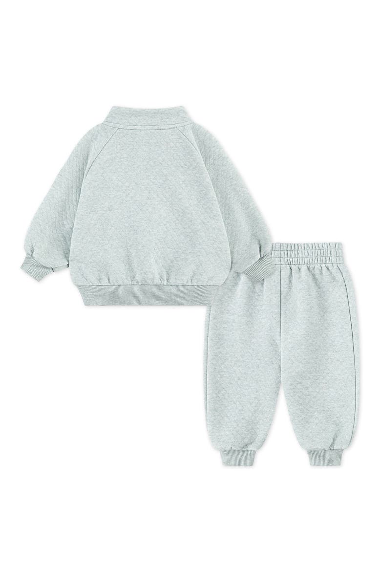 Diamond Jacquard Jogger Set, Alternate, color, MICA GREEN HEATHER