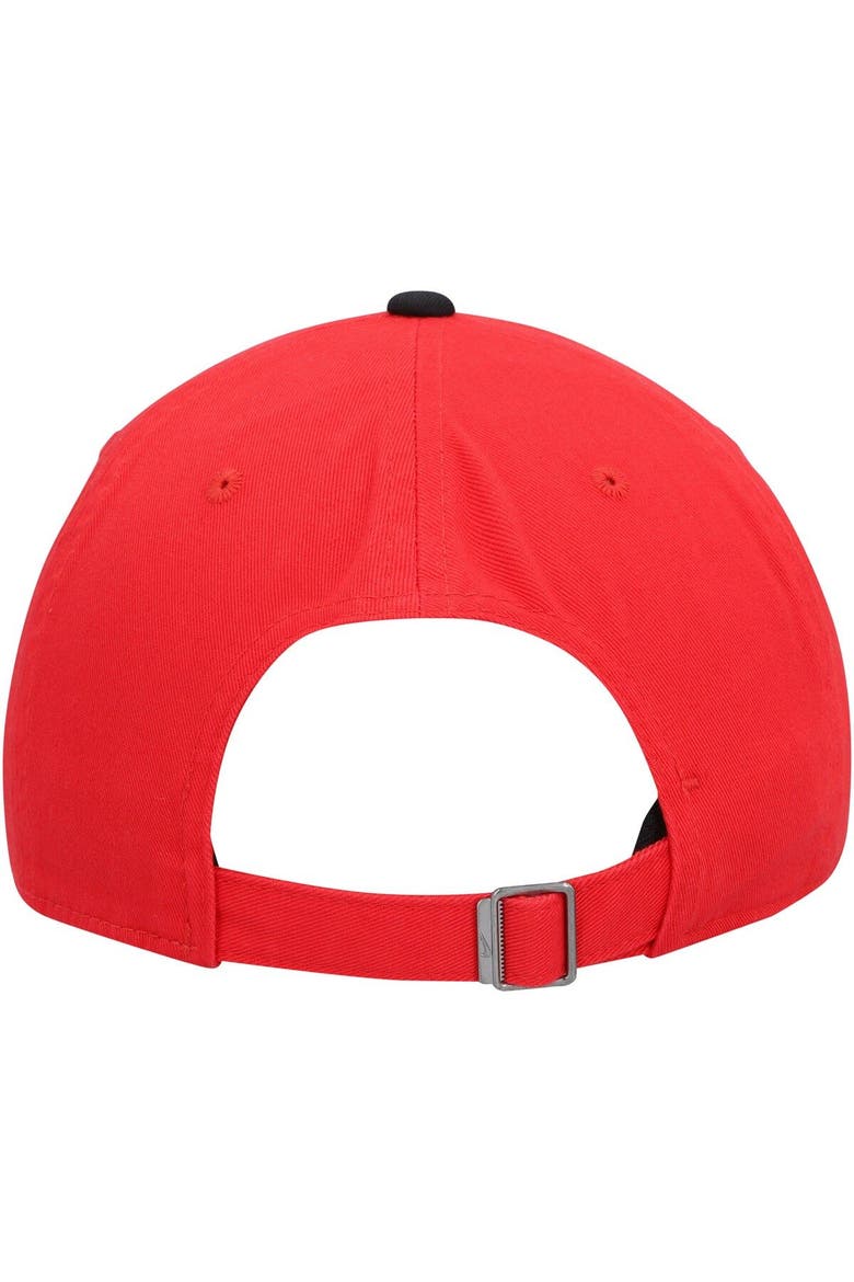 Men's Nike Red/Charcoal Canada Soccer Campus Adjustable Hat, Alternate, color, Red
