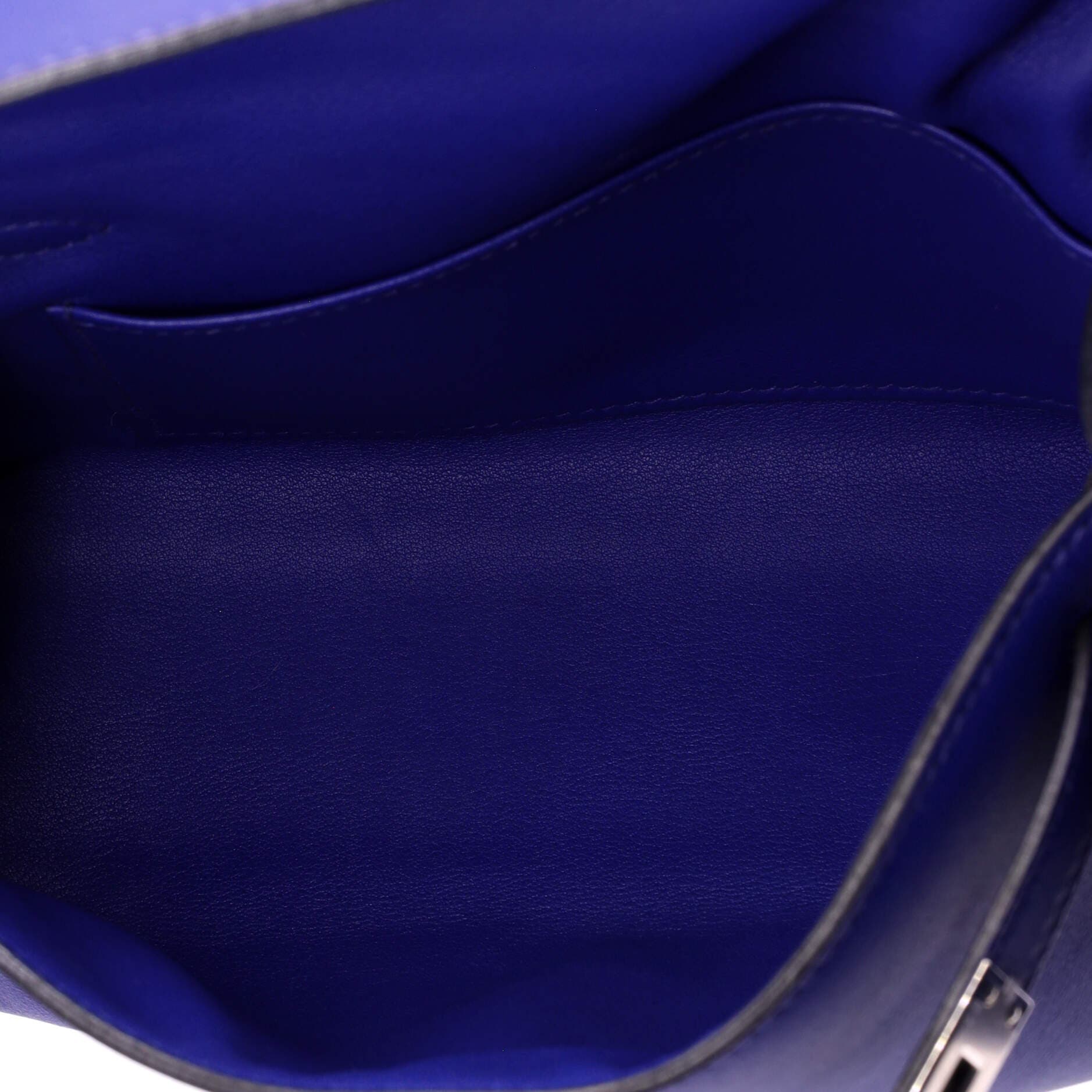 Kelly Pochette Swift, Alternate, color, Blue