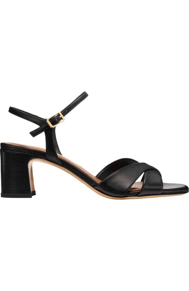 MARGAUX The Paloma Sandal, Main, color, Black Nappa
