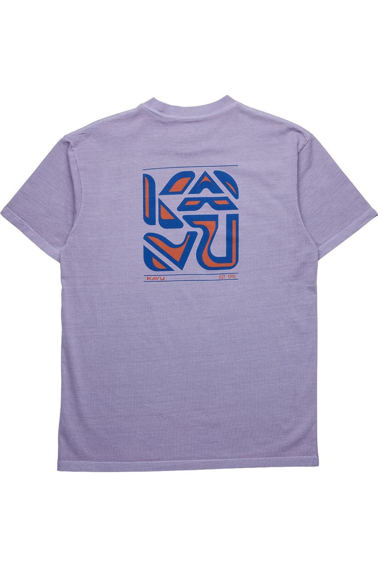 Cubed T-Shirt - Men's, Main, color, Dusted Grape