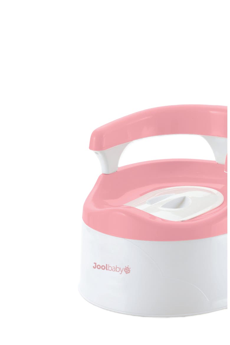 Handled Potty Chair, Alternate, color, Gray