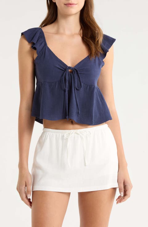 Keyhole Babydoll Tank