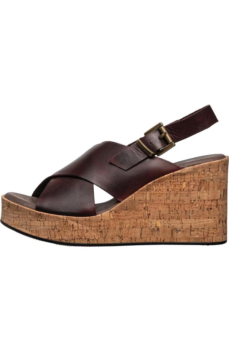 ANTELOPE Aly Wedge Platform Sandal, Alternate, color, Coffee