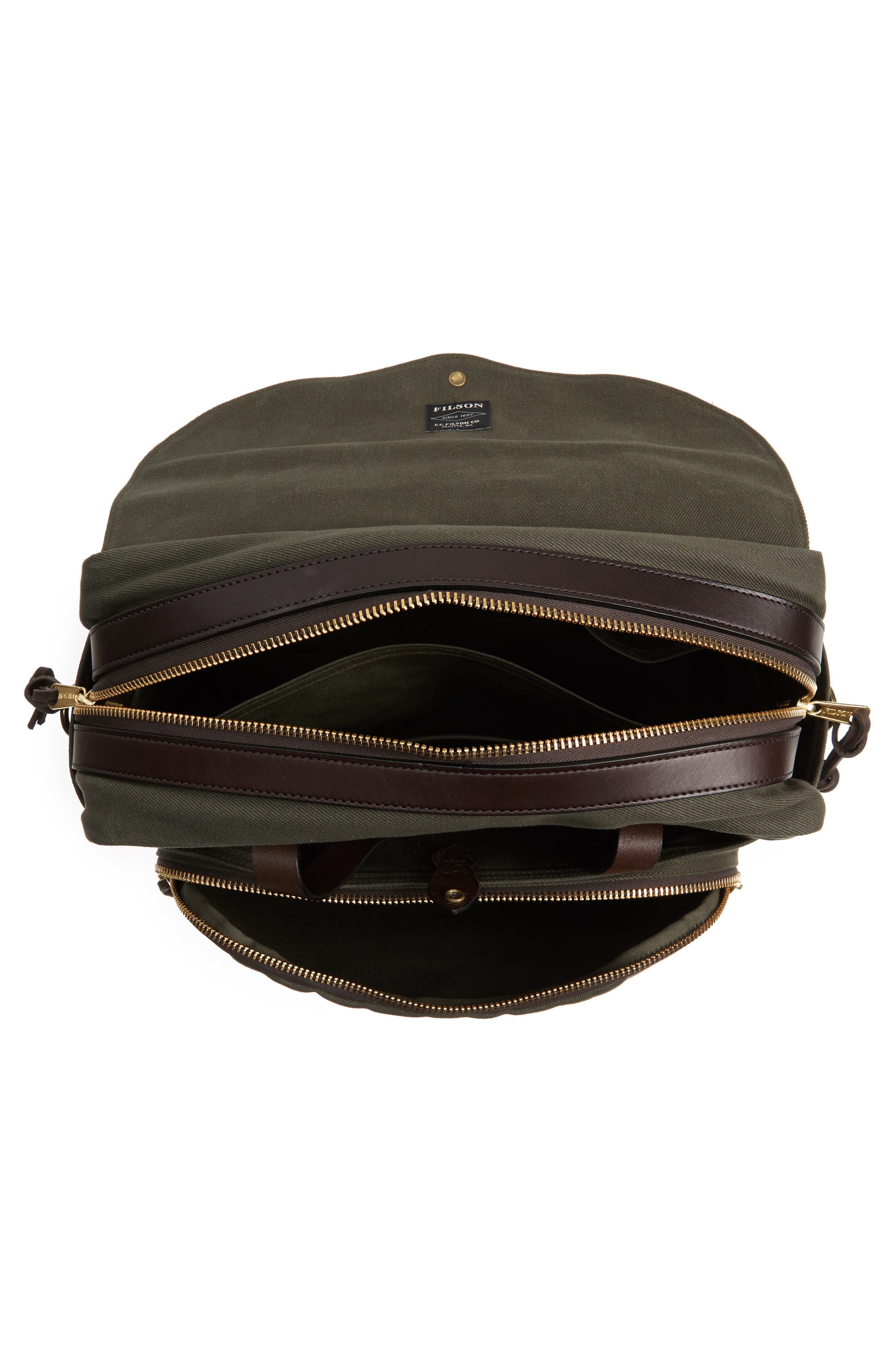 Padded Laptop Bag, Alternate, color, OTTER GREEN