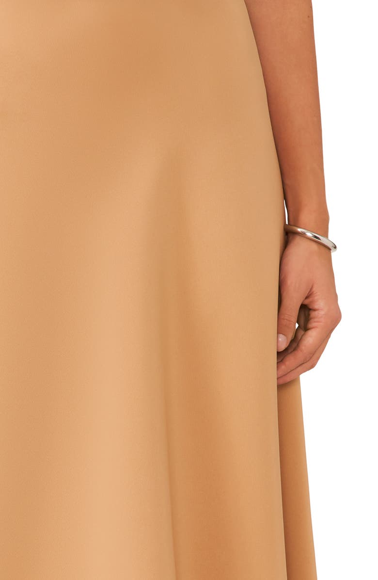 Halogen<sup>®</sup> A-Line Crepe Midi Skirt, Alternate, color, 