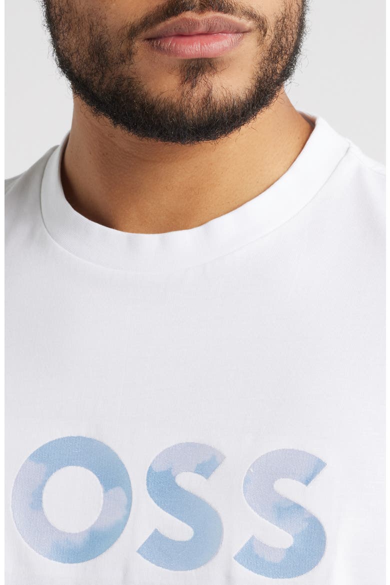 Thompson Logo Graphic T-Shirt, Alternate, color, NATURAL