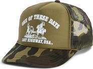 ONE OF THESE DAYS Lost Highway Trucker Hat