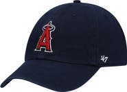 '47 Men's '47 Navy Los Angeles Angels Clean Up Adjustable Hat