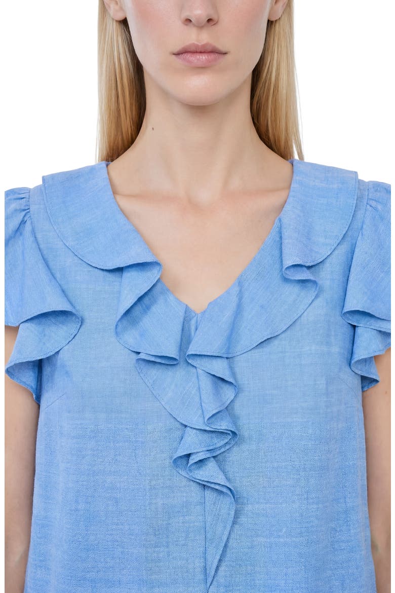 Ruffle Top, Alternate, color, CLASSIC NAVY