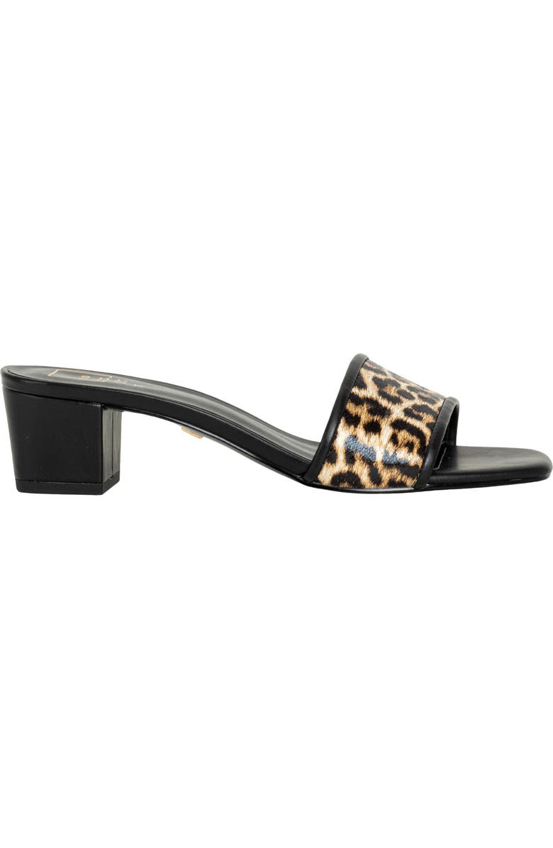 SHUSHOP Finley Slide Sandal, Alternate, color, Leopard Print