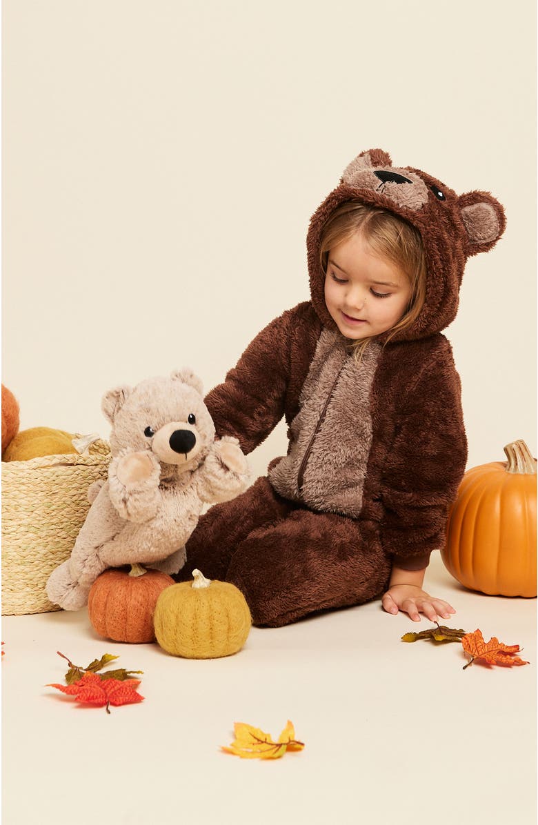 Warmies Brown Bear Plush Toy, Alternate, color, Light Brown