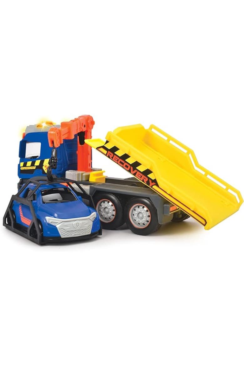 Action Truck Recovery Tow Truck, Alternate, color, Multicolored