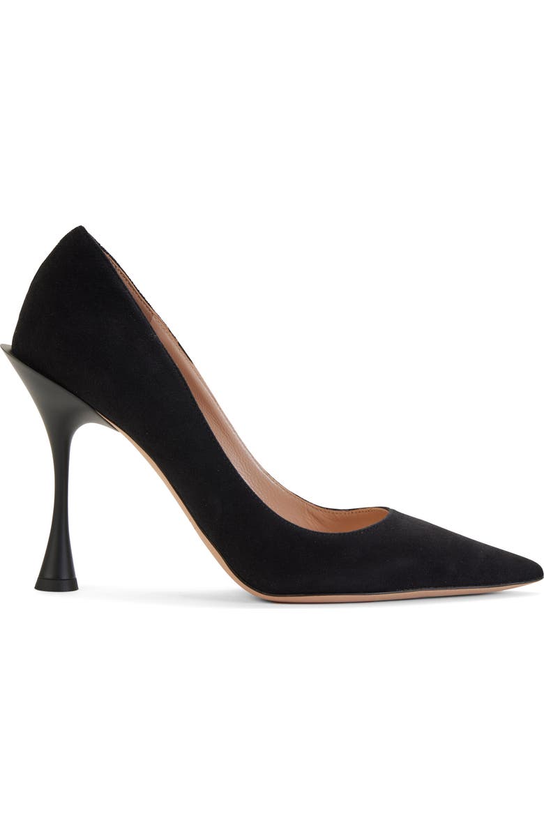 BETZÁBE Thalia Pointed Toe Pump, Alternate, color, Black Suede