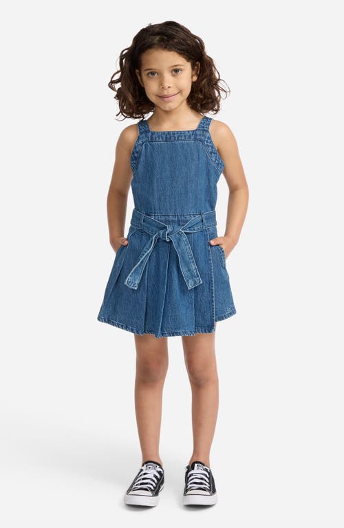 Abercrombie Girls Pleated Skort Dress In Blue