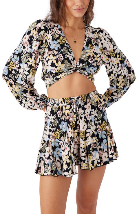 Livvie Long Sleeve Crop Top