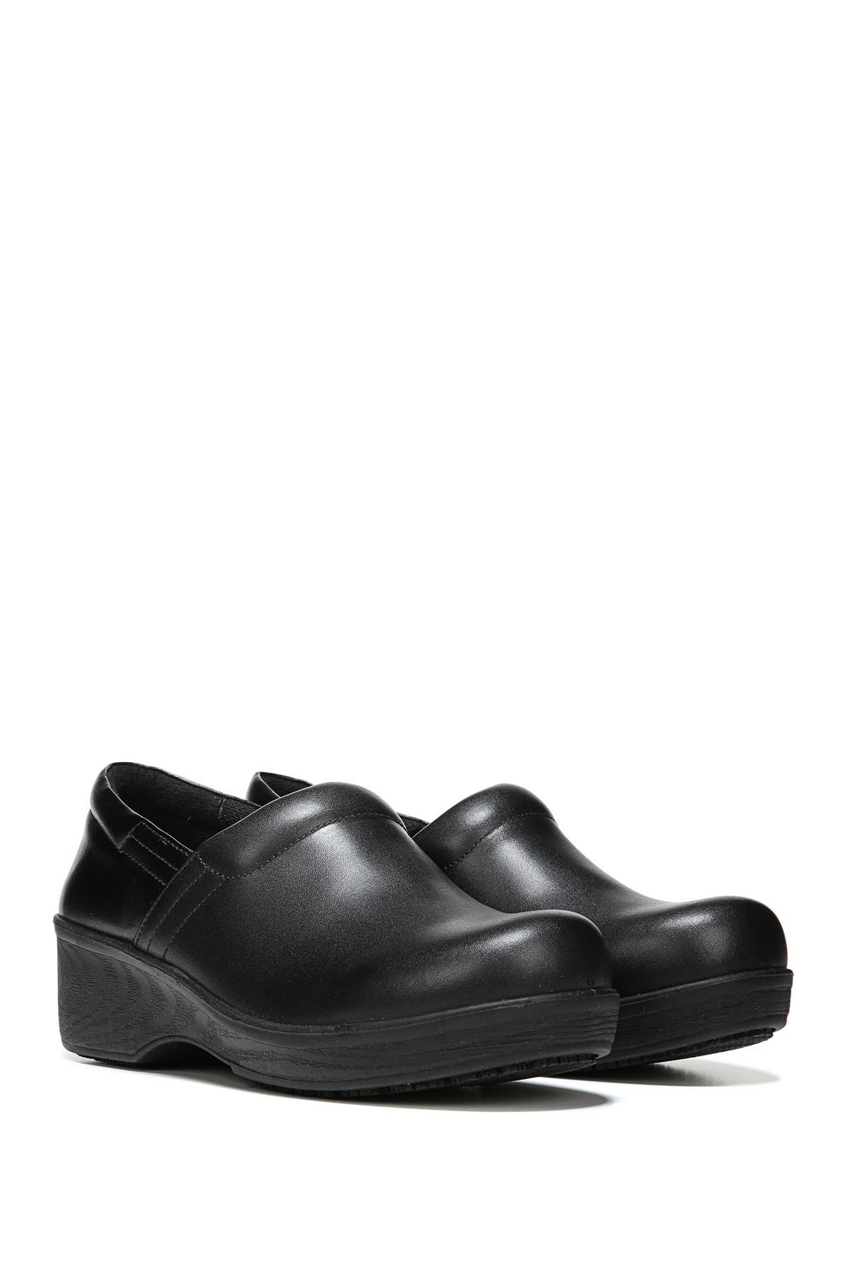 Dr. Scholl's Dynamo Slip Resistant Work Clog - Wide Width Available, Alternate, color, Black