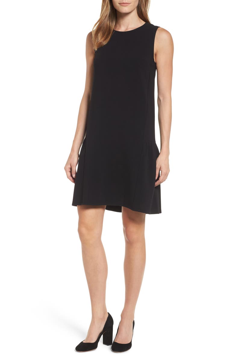 Halogen<sup>®</sup> Flounce Back Shift Dress, Main, color, 