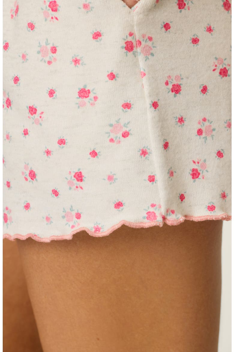 Romantic Rose Sleep Shorts, Alternate, color, H CLOUD