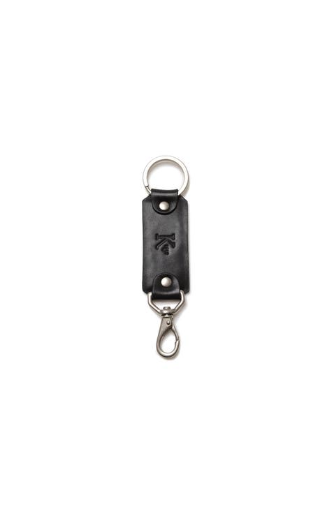 Preston Leather Swivel Hook Key Chain