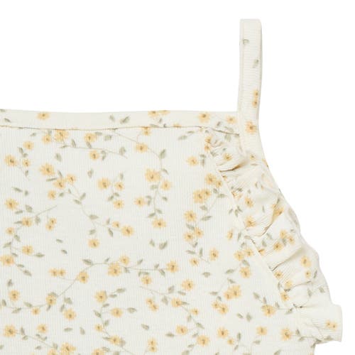 Modern Moments™ By Gerber Ruffle Short Romper In Ivory Vines