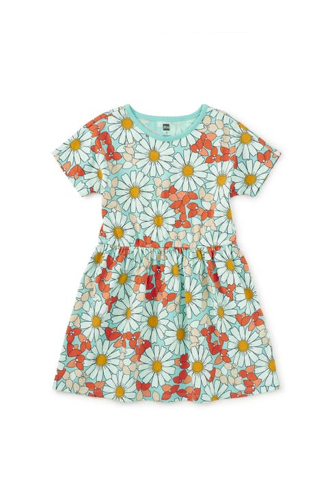 Short Sleeve Twirl Dress (Toddler, Little Kid, Big Kid)