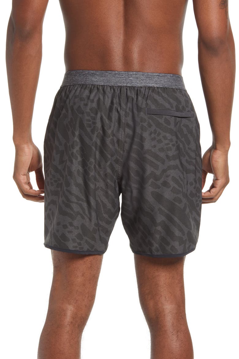 Freeflow 7-inch Yoga Shorts, Alternate, color, THE HIDDEN PINES