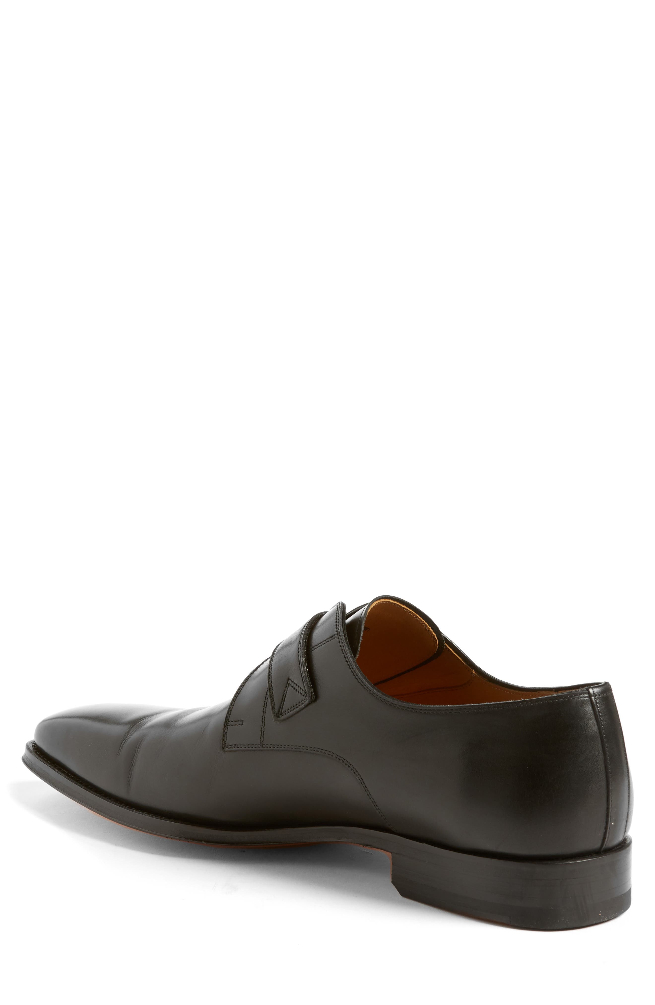 Magnanni Marco Plain Toe Monk Shoe, Alternate, color, 