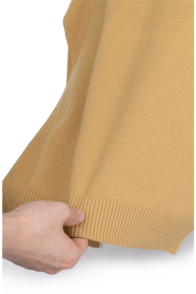 Kids' Basic V-Neck Sweater, Alternate, color, COPPER