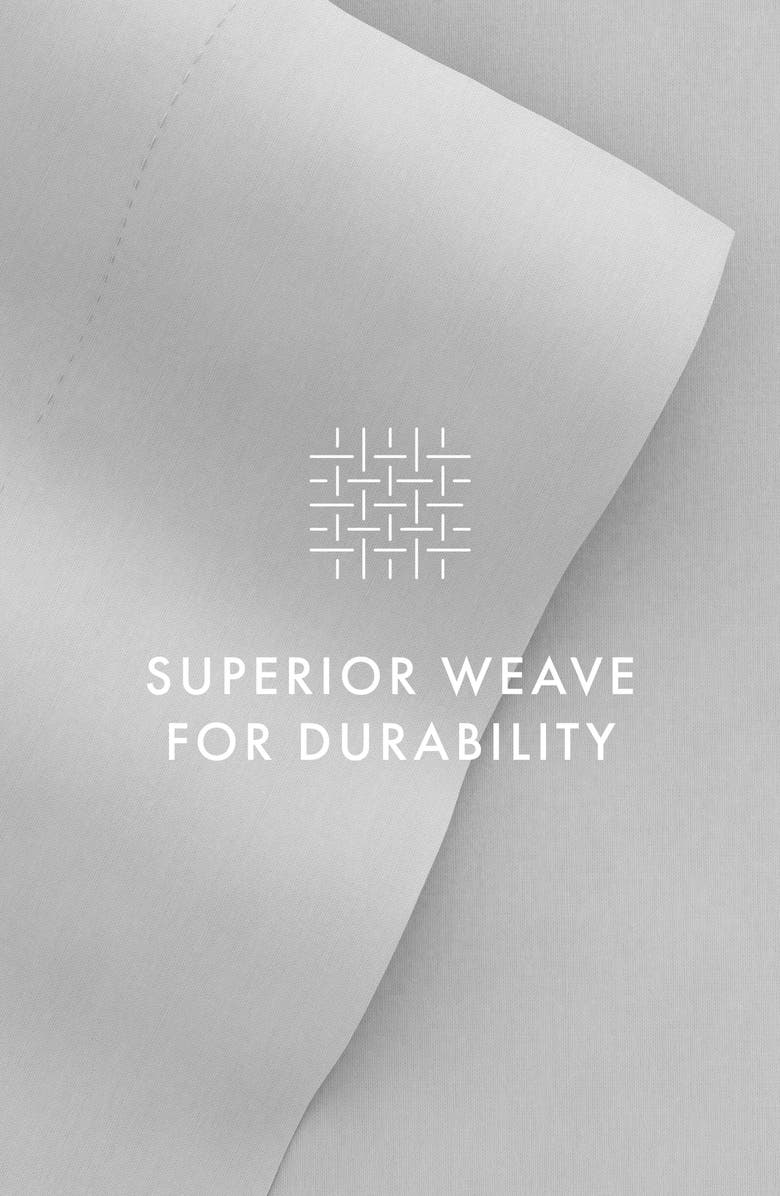 HOMESPUN Premium Ultra Soft 6 Piece Microfiber Solid Sheet Set, Alternate, color, Light Gray