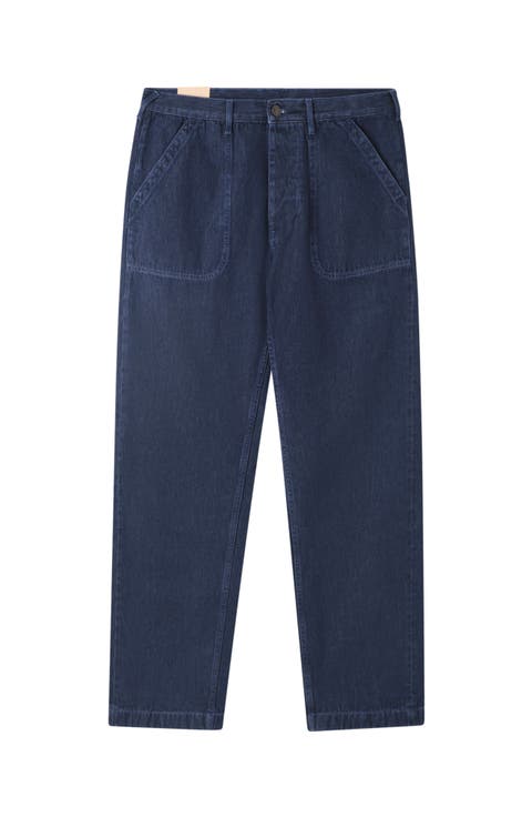 Jerom Indigo Rinse Denim Pants