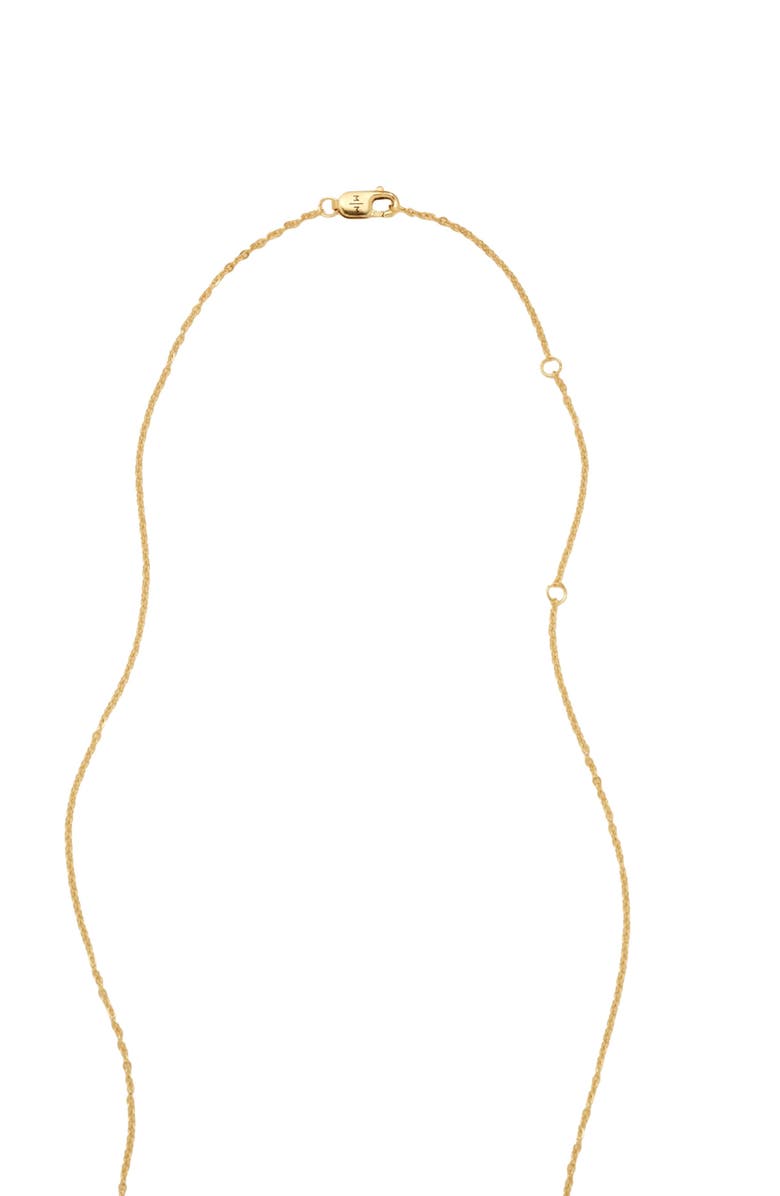 MADE BY MARY Wonder Disc Necklace, Alternate, color, Gold Filled - Wave
