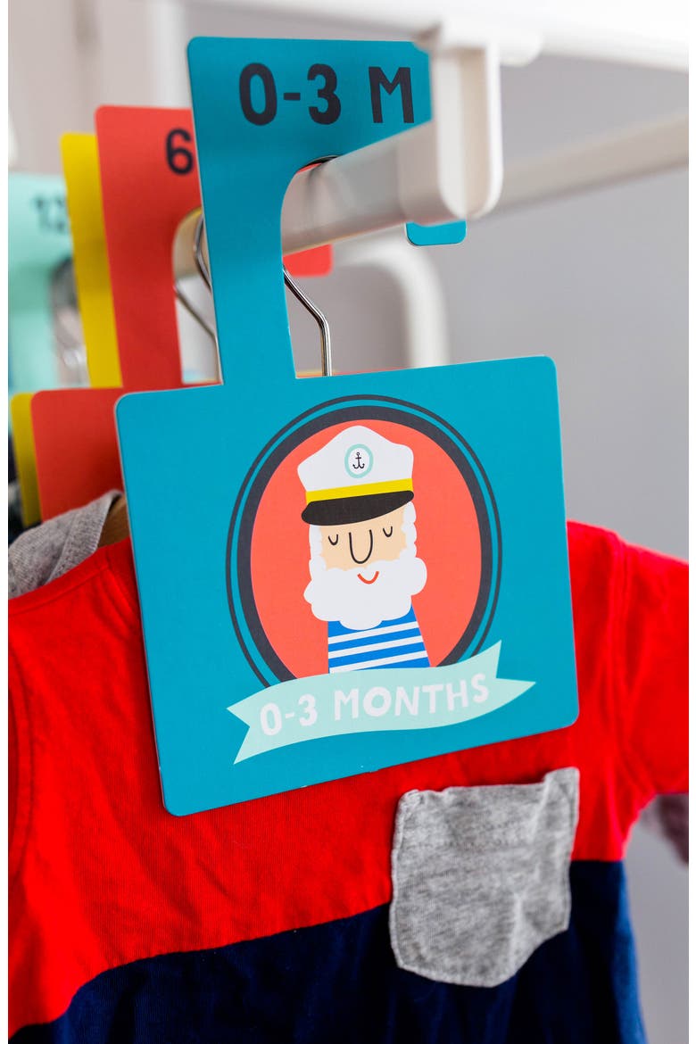 Little Captain Closet Dividers, Alternate, color, MULTI