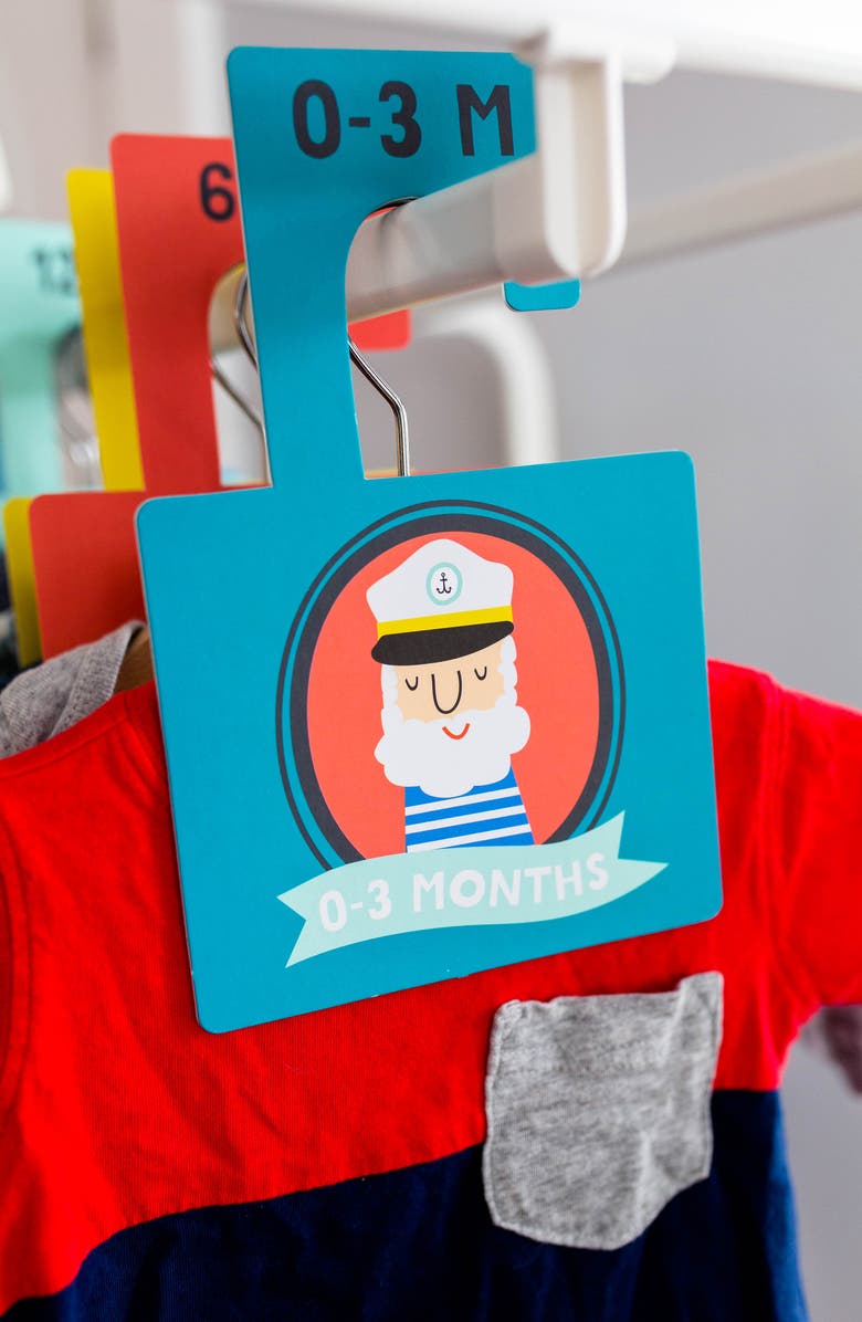 Lucy Darling Little Captain Closet Dividers, Alternate, color, Multi