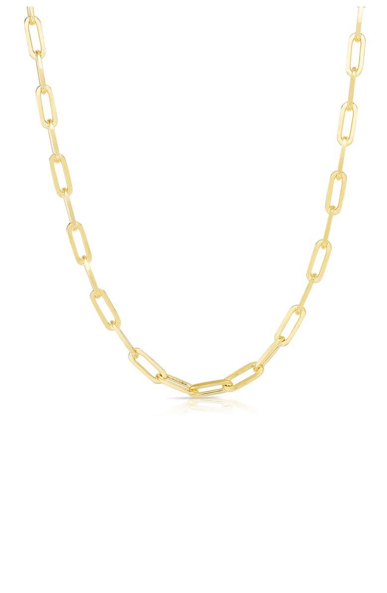 SPHERA MILANO 14K Gold Vermeil Chain Necklace, Main, color,