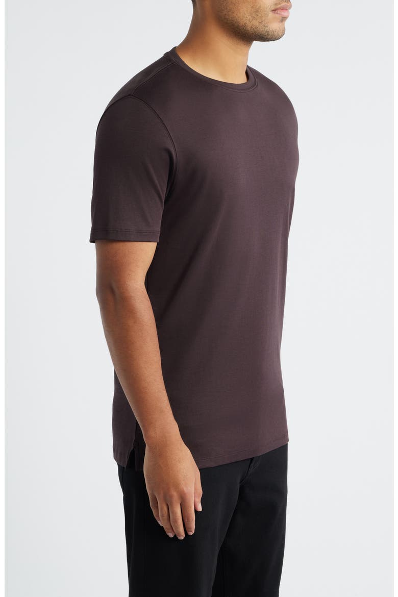 Georgia Pima Cotton T-Shirt, Alternate, color, PORT