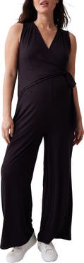 Ingrid & Isabel® Knit Wrap Maternity/Nursing Jumpsuit