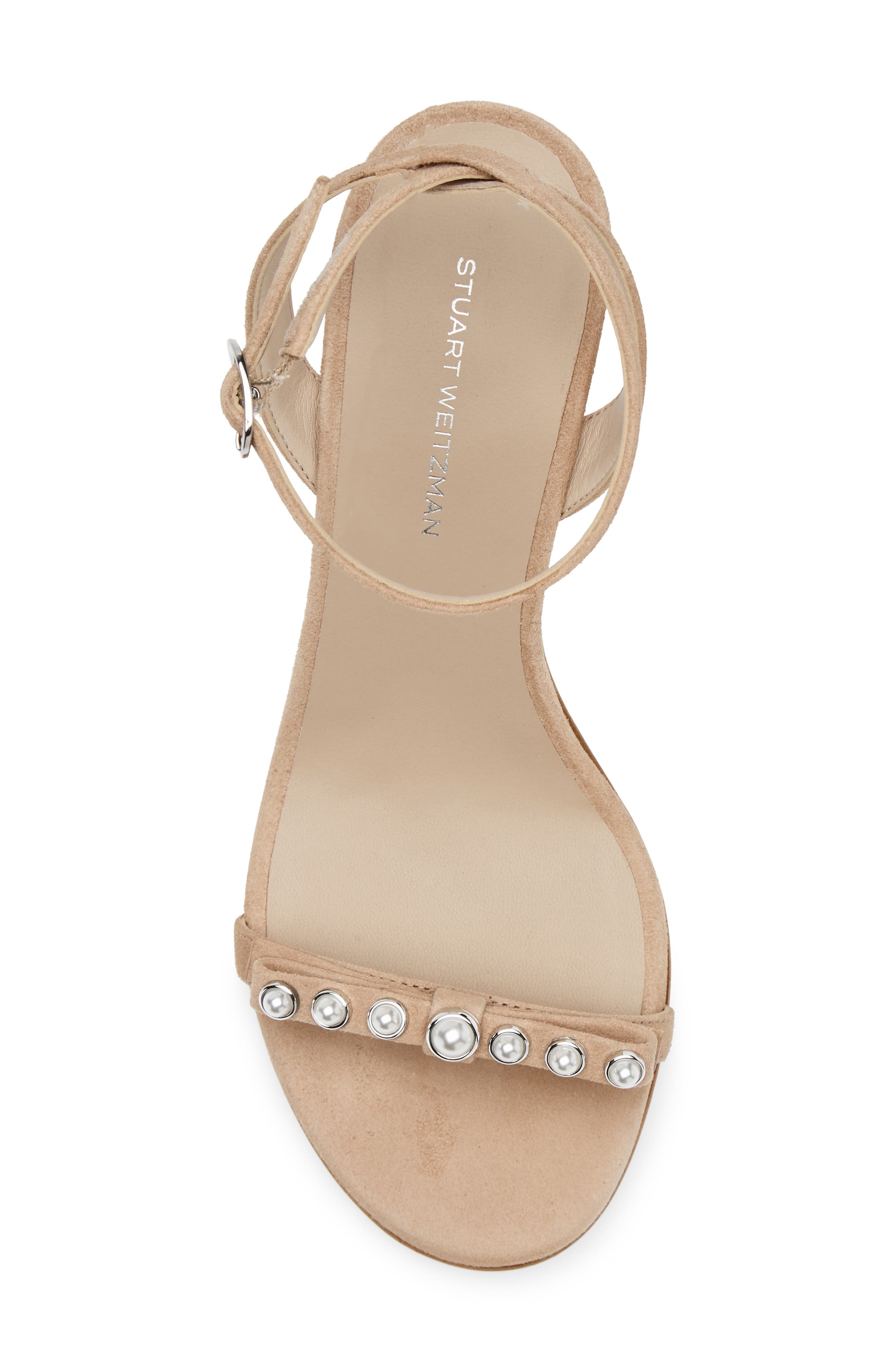 Stuart Weitzman Luella Ankle Strap Sandal, Alternate, color, Bambina
