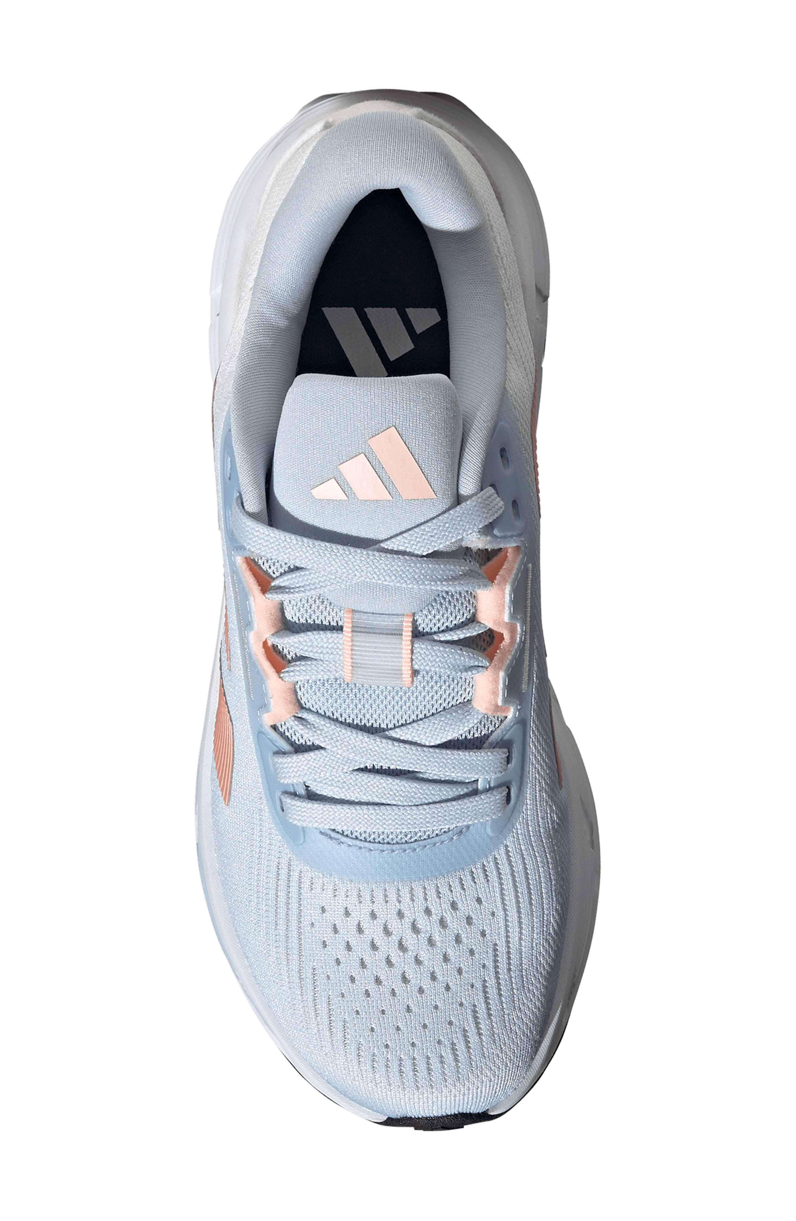 adidas Questar 3 Running Shoe, Alternate, color, Crystal Sky/ Orange/ Blue