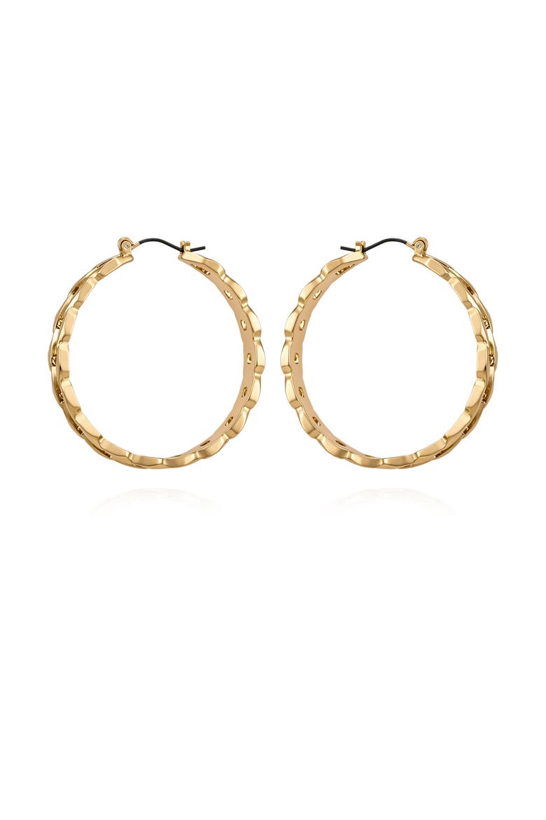 Hoop Earrings, Main, color, Gold