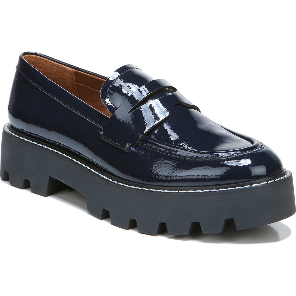 Franco Sarto Balin Platform Loafer In Midnight