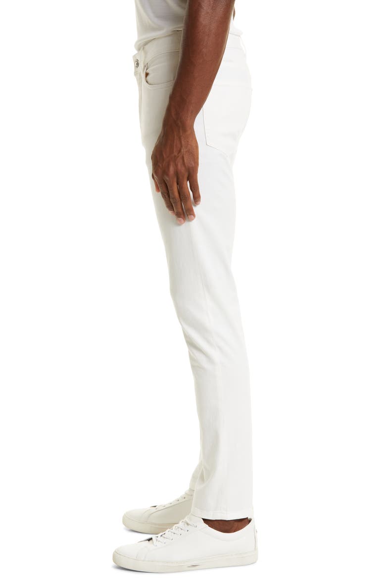 City Fit Stretch Cotton Pants, Alternate, color, WHITE