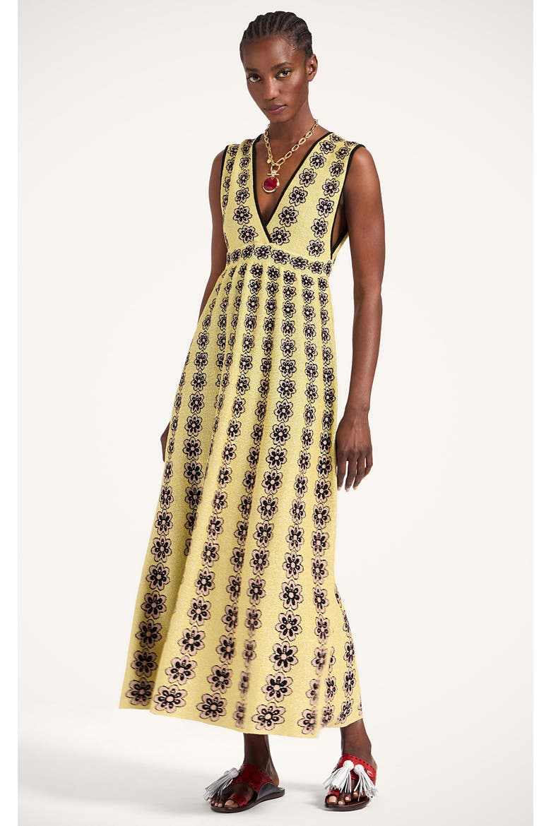 Caper Dress, Main, color, Multicolor Pink/Yellow/Black