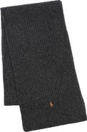 Polo Ralph Lauren Signature Polo Pony Wool Blend Scarf