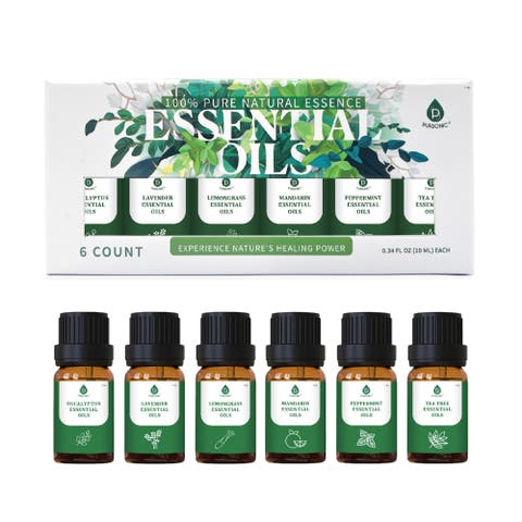 100% Pure Natural Essence Essential Oils Collection Aromatherapy at Its Finest!