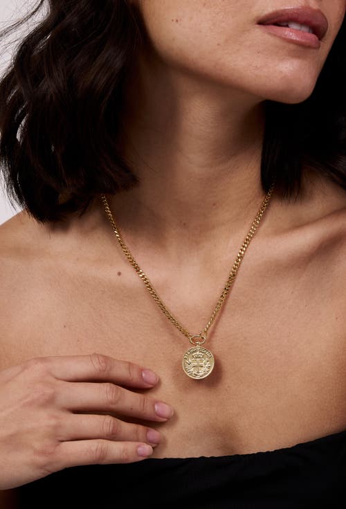ELECTRIC PICKS ELECTRIC PICKS ASTOR VINTAGE COIN NECKLACE 
